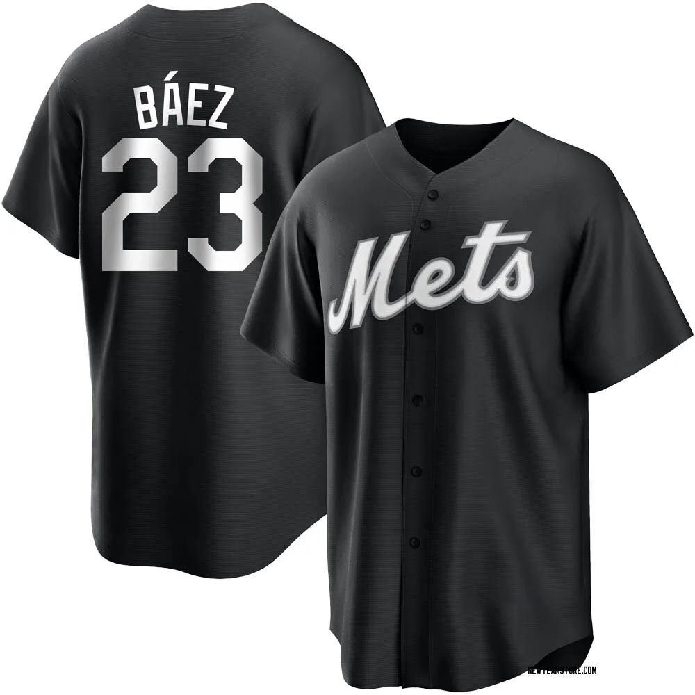 javier baez mets jersey black