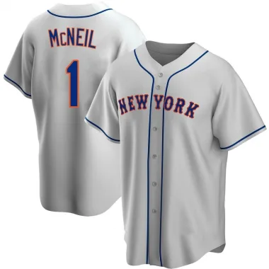 Jeff McNeil Autographed White Nike Replica Mets Jersey