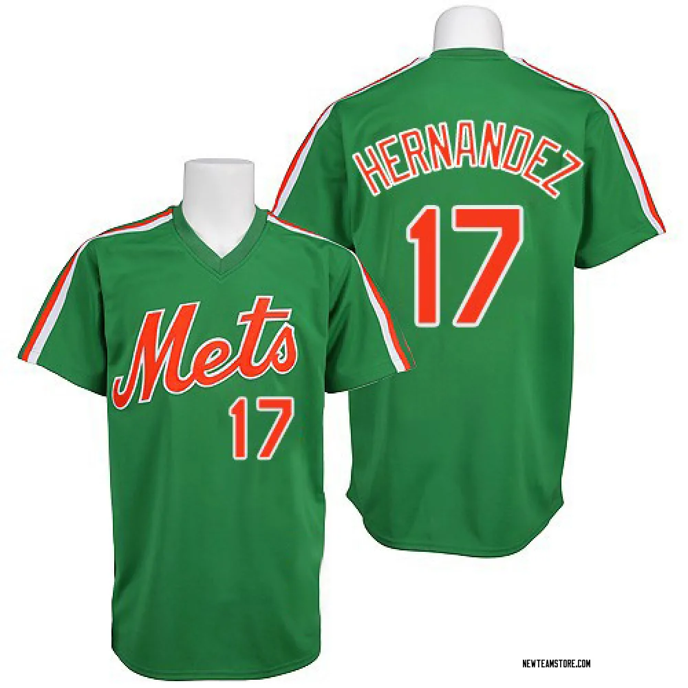 Keith Hernandez Men's Authentic New York Mets Green Throwback Jersey - New  York Store