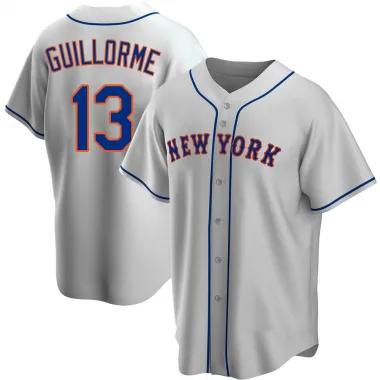 Luis Guillorme Men's Authentic New York Mets Gray Road Jersey - New York  Store