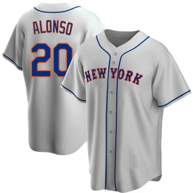 Authentic Men's Pete Alonso White Jersey - #20 Baseball New York